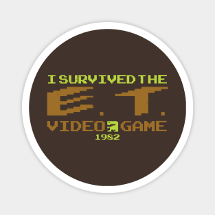 I Survived the E. T. Video Game Magnet